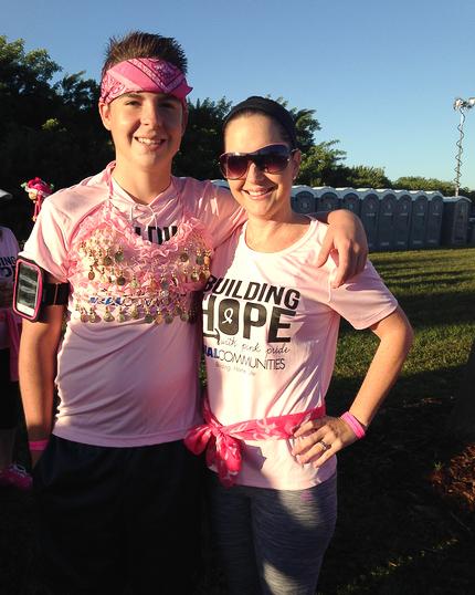 Neal Communities Donates to Making Strides Against Breast Cancer