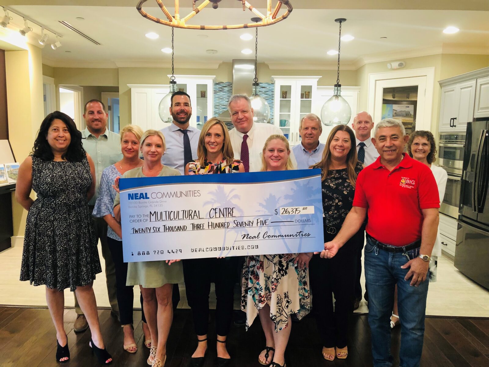 Neal Communities Donated More than $26,000 to the 24th Annual BIG Backpack Event