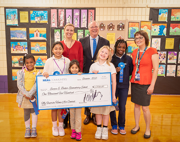 Neal Communities Hosts 22nd Holiday Art Competition with Emma E. Booker Elementary School Students