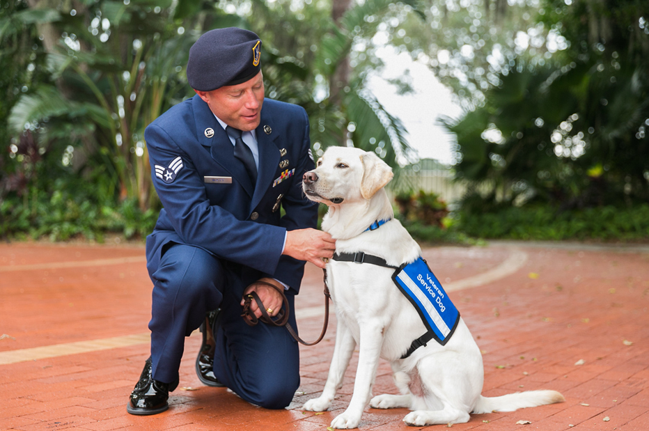 Florida Woman Works to Support Veterans through Dogs Inc.