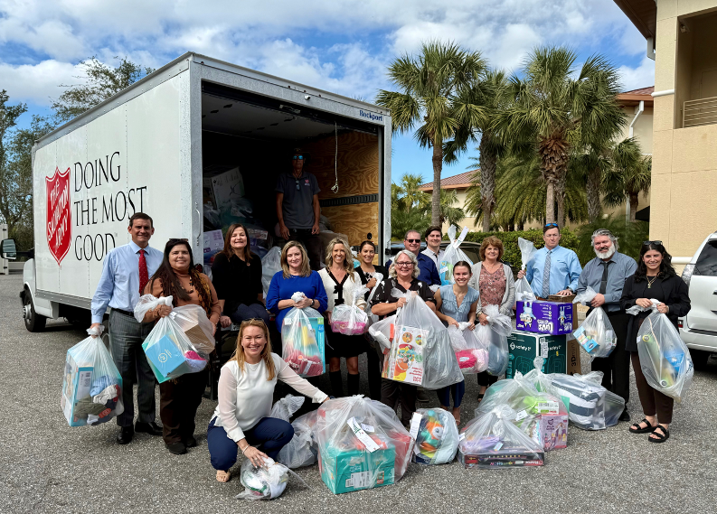 Neal Communities Adopts 94 Salvation Army Angels for Holidays