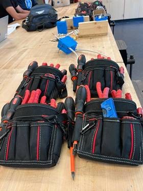 Neal Communities Fills Supply Closet in Support of Riverview High Construction Academy